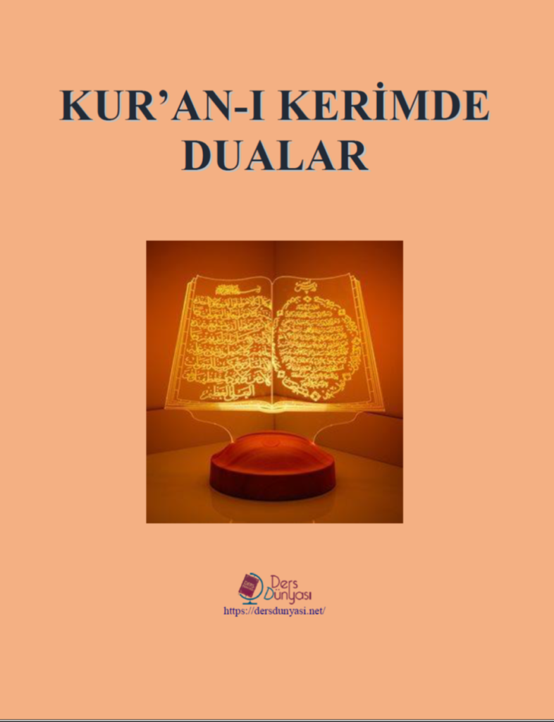 KUR’AN-I KERİMDE DUALAR
