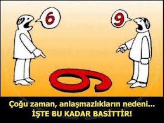Empati yapmak, ya da doğru yerden bakmak. Çoğu zaman, anlaşmazlıkların nedeni ... İŞTE BU KADAR BASİTTİR!