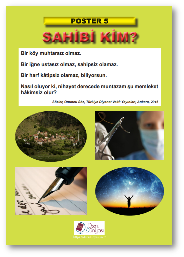 POSTER 5: SAHİBİ KİM?