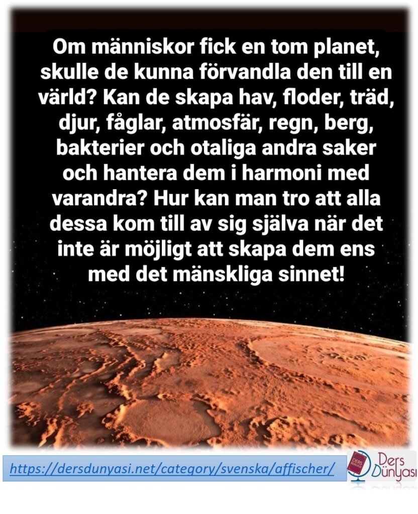 Om människor fick en tom planet, skulle de kunna förvandla den till en värld?