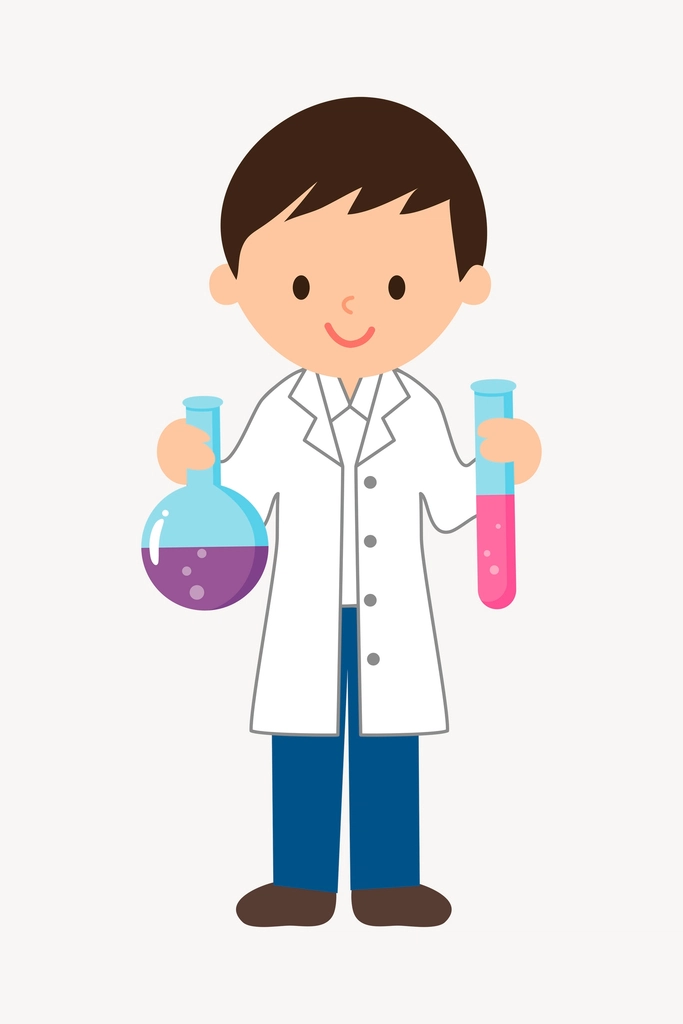 LİSE / ORTAÖĞRETİM Scientist illustration