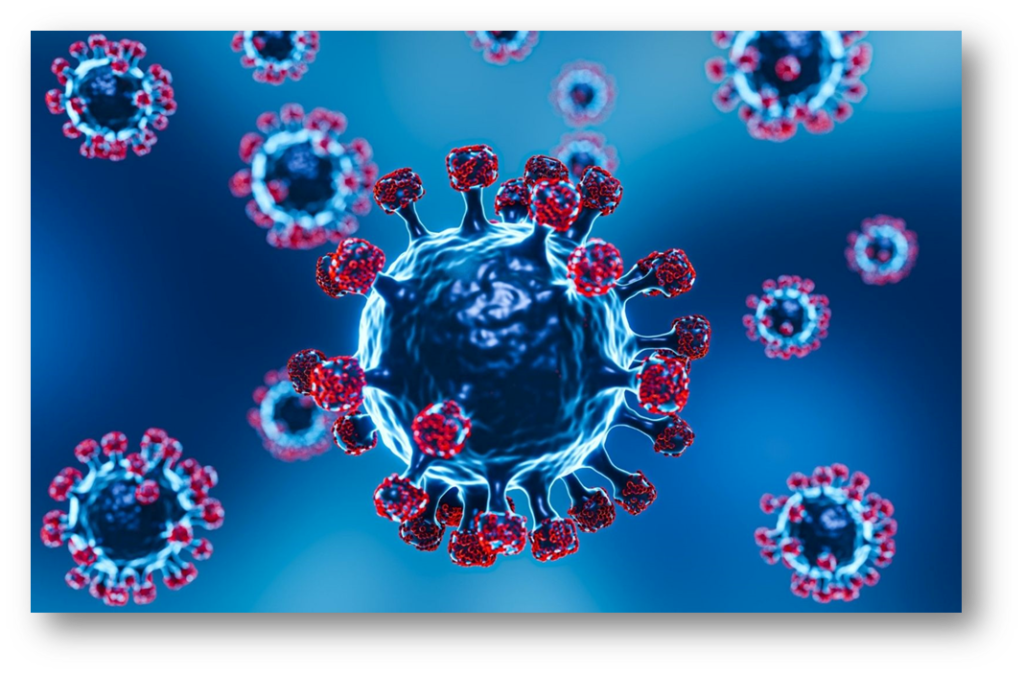 Vi som norovirus är ett mycket smittsamt virus som orsakar vinterkräksjuka.