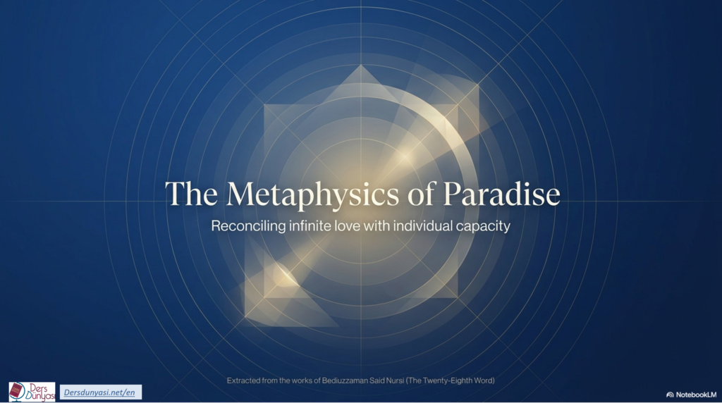 How Can People of Different Spiritual Ranks Be Together in Jannah Paradise - The Twenty Eighth Word